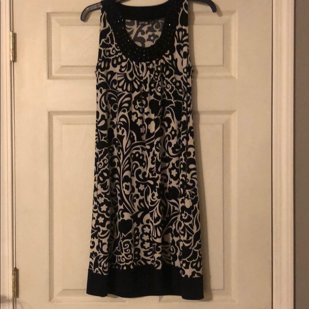 Black and White Dress